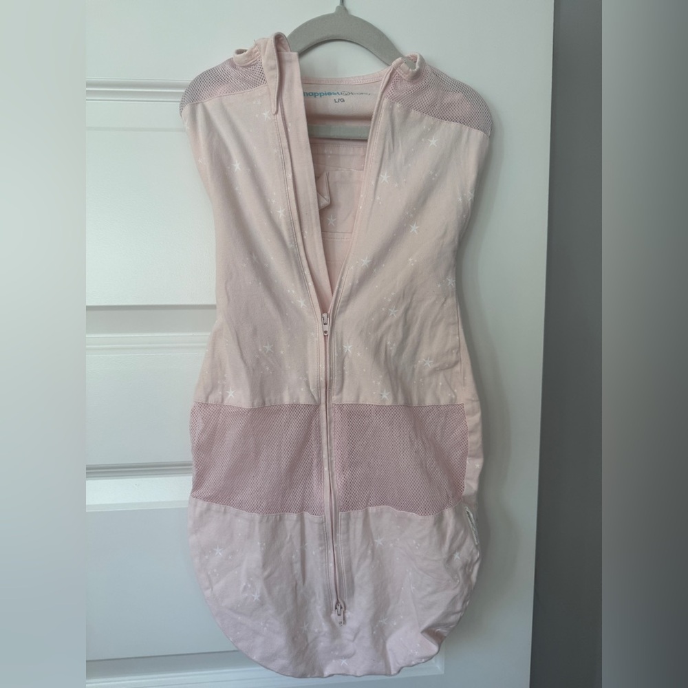Pink Starry Kids Pajamas Sleep Sack